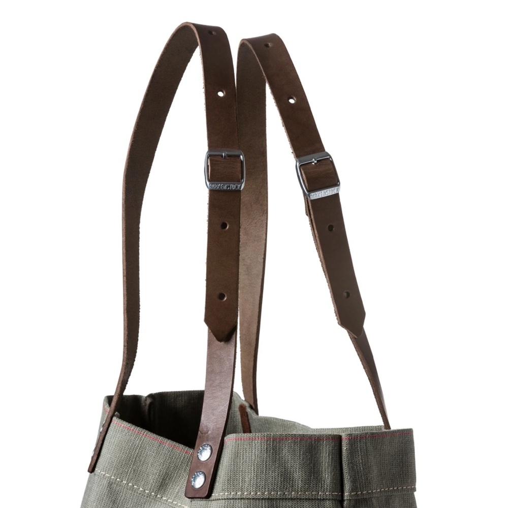 Birkenstock Cologne Tote Bag Olive Green NWT - Picture 8 of 10